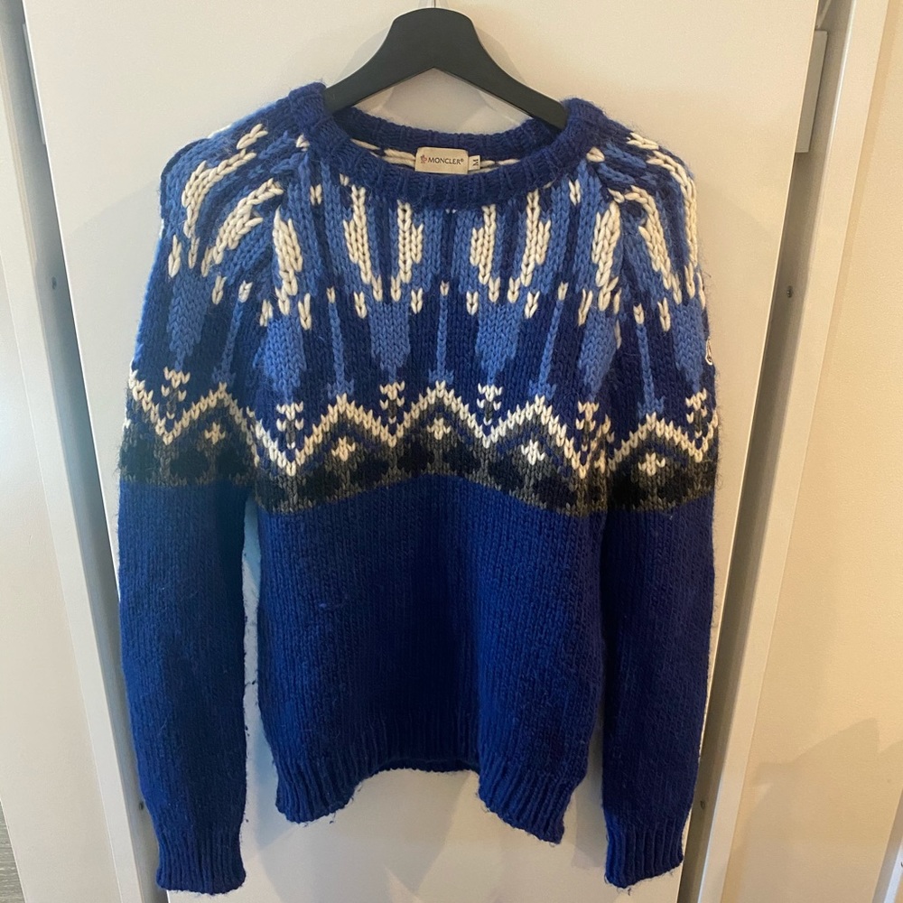 Moncler Winter Print Knitted Sweater